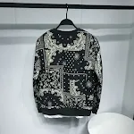 Jaqueta Pullover Casual Estampada Manga Longa Masculina Trend — foto 1