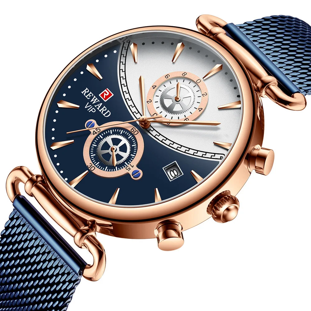 Relógio Masculino Mesh Quartz Elegância e Durabilidade Design de Malha Movimento de Quartzo Perfeito para Uso Diário e Ocasiões Especiais — foto 2