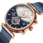 Relógio Masculino Mesh Quartz Elegância e Durabilidade Design de Malha Movimento de Quartzo Perfeito para Uso Diário e Ocasiões Especiais — foto 2