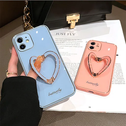 Title 5, Capinha de silicone com suporte de anel Love Ring