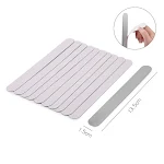 Kit de ferramentas para unhas com lixa de unha, combinação de lixa cinza, adesivo com remendo para lixar e modelar unhas. — foto 2