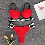 Bikini leopardo blanco sexy para mujer, ideal para playa y piscina. Disfruta del sol con estilo, resaltando tu figura y sintiéndote confiada. — foto 3