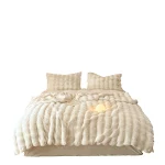 Bubble Velvet Sofa Office Nap Blanket Cozy Comfort for Work or Home Versatile Design for Relaxation and Warmth Perfect f — photo 3