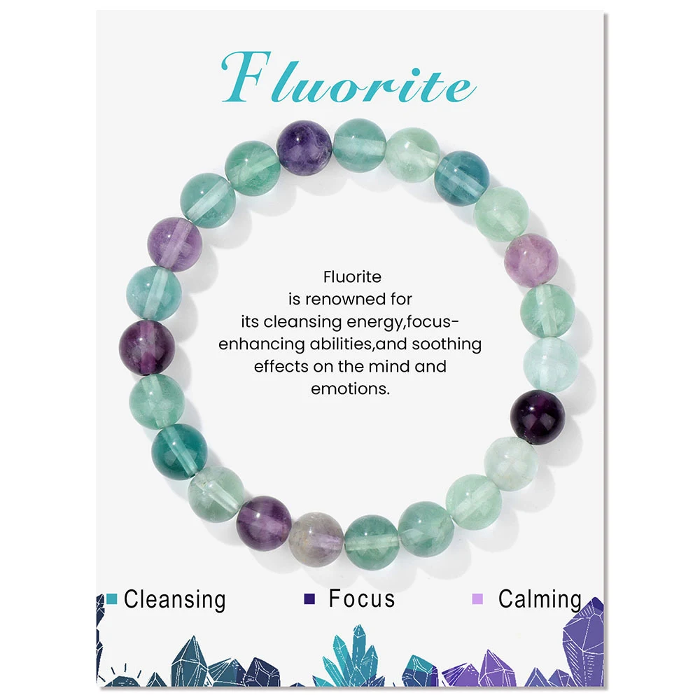 Pulseira elástica artesanal de pedra natural, simples e elegante. Ideal para uso diário, confortável e com toque natural e sofisticado. — foto 14