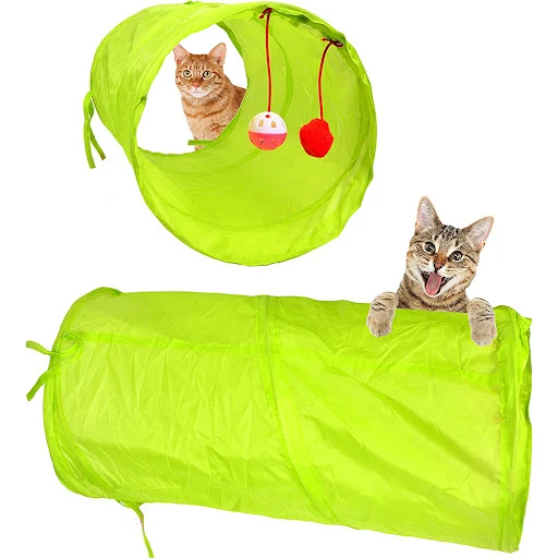 1pc 50cm Long Cat Tunnel Dog Training Tunnel Foldable Storage Tunnel Pet Toys PlayTunnels For Cat Interactive Toy — photo 6