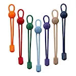 Cadarços elásticos Pure Color Series para tênis esportivos. Corda elástica de 3mm, sem amarrar. Conforto e praticidade para seus treinos e atividades. — foto 1