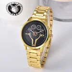 Relógio fashion com volante, design moderno e funcional. Use e veja as horas com elegância e precisão. Perfeito para quem busca estilo e praticidade. — foto 2