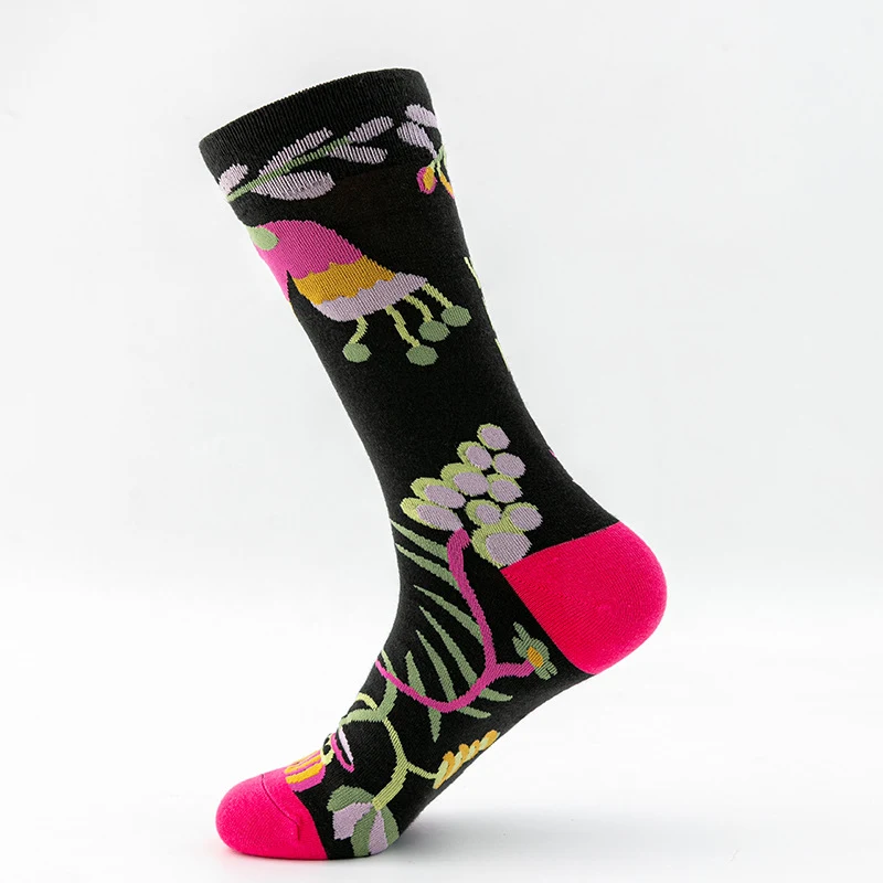 Title 9, Fashion Color Matching Mens Mid-tube Socks off...