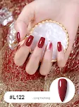 Vernis à ongles rouge romantique Cut Male Color Series pour homme, couleur intense, longue tenue et look audacieux. — photo 6