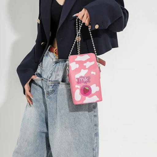 Title 5, Bolsa Mensageiro Feminina de Moda com Personali...