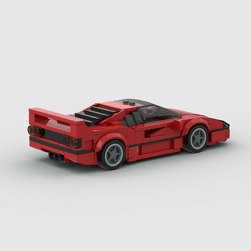 Blocchi costruzioni auto sportiva per bambini, stimola creatività e abilità motorie, un gioco educativo e divertente per i più piccoli — foto 2