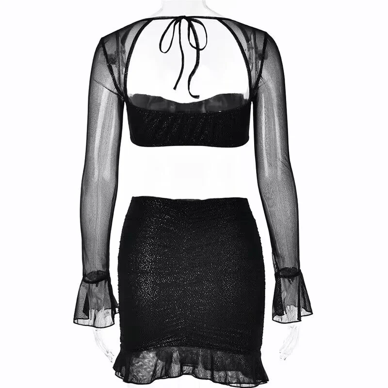 Title 13, Womens Pure Desire Wind Sexy Square Neck Suit