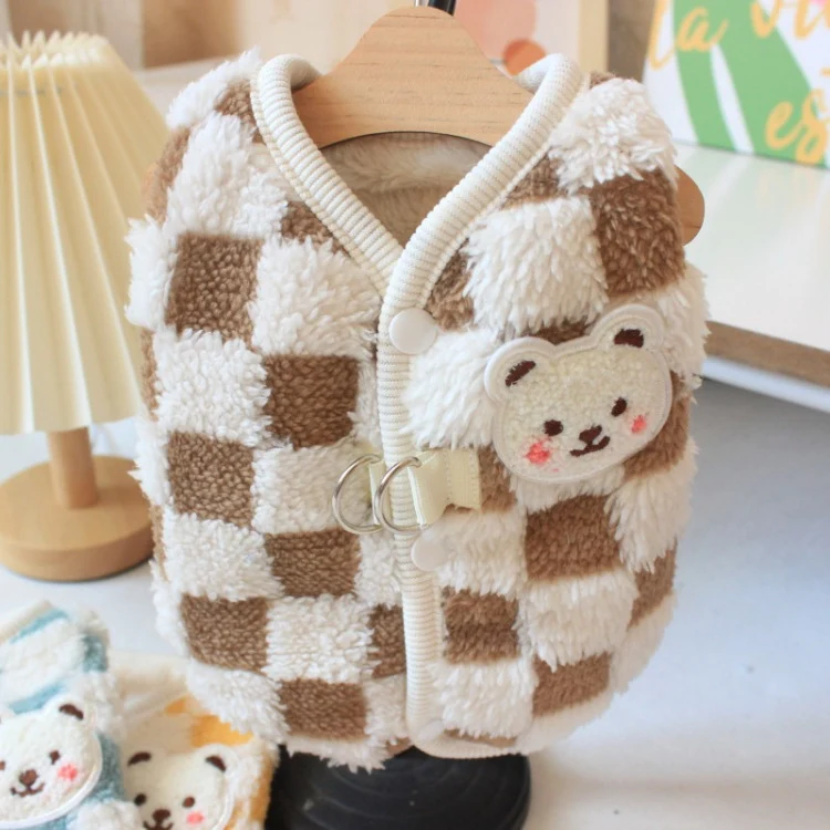 Title 17, Autumn And Winter Dog Clothes Pet Velvet Therma...