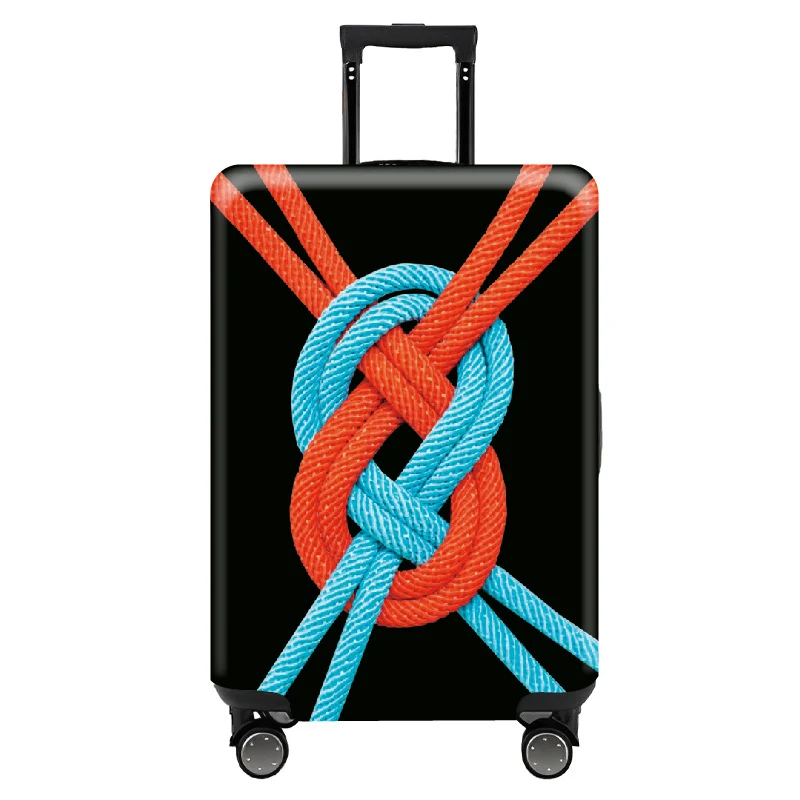 Capa Protetora Elástica para Mala de Viagem, Design Moderno e Único, Capa para Trolley de Bagagem, Resistente e com Proteção contra Poeira. — foto 12