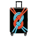 Capa Protetora Elástica para Mala de Viagem, Design Moderno e Único, Capa para Trolley de Bagagem, Resistente e com Proteção contra Poeira. — foto 12