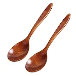 Wooden cooking spoon, household tableware essential, naturally durable and safe, perfect for stirring, serving, and non- — photo 5