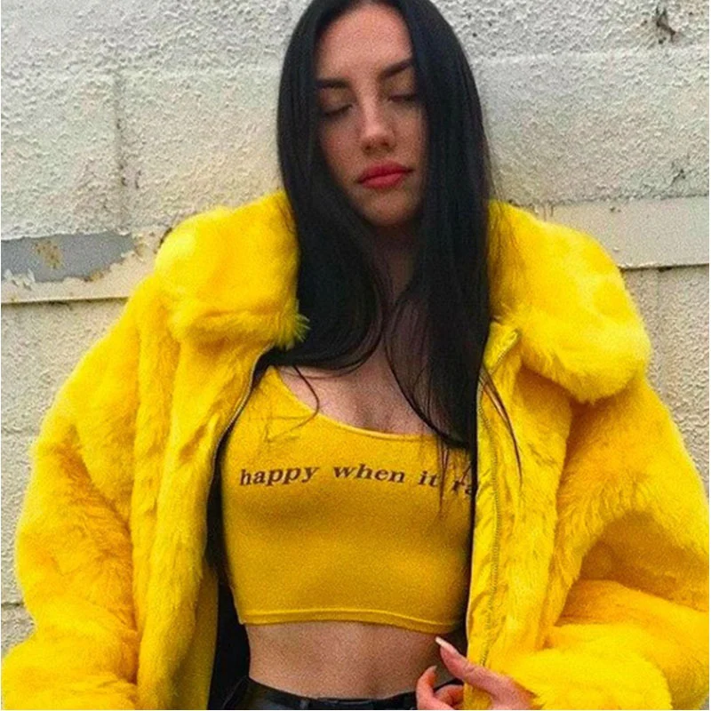 Title 4, Faux Fur Soil Cool Gothic Furry Coat Jacket, a ...