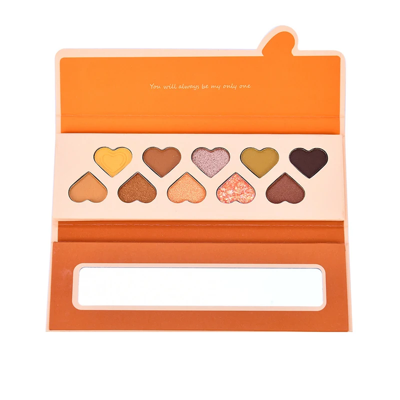 Title 2, Ten Color Pearlescent Matte Eyeshadow Tray Wate...