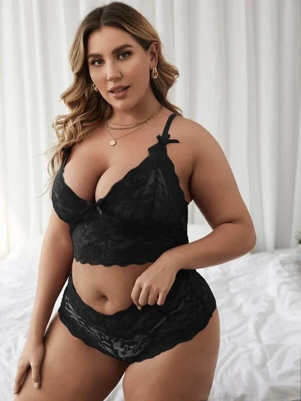 Large Size Mesh 2 Piece Pajama Set, breathable and comfortable, perfect for sleeping and relaxing at home, designed for — photo 4