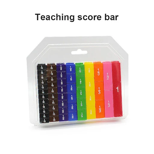Title 2, Learn fractions, percentages, and block concept...