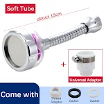 Splashproof Kitchen Faucet Universal Joint Extender for Home Shower Enhanced Reach and Convenience in your kitchen — photo 6