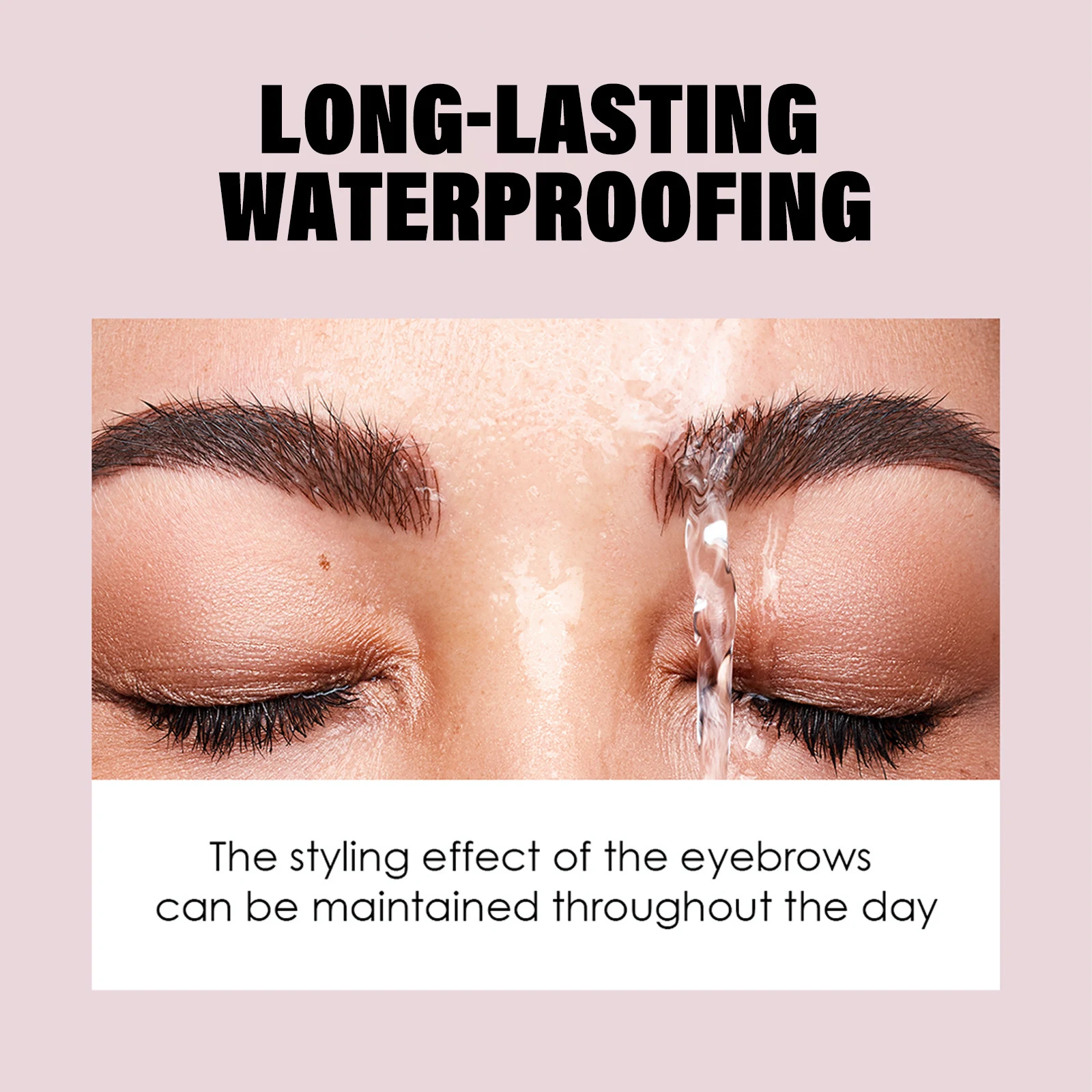 Waterproof & Sweat-proof, Easy to Use, Smudge-proof 3D Natural Eyebrow Cream for Wild, Defined Brows That Last All Day. — photo 9