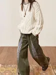 Casual Pants with Personality Stitching and Mop Trousers Effect, Offering Comfortable and Stylish Everyday Wear. Relaxed — photo 4