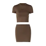 Women's Top Slim Fit Short Skirt Suit Stylish and comfortable, perfect for professional or casual wear. Flattering fit f — photo 20
