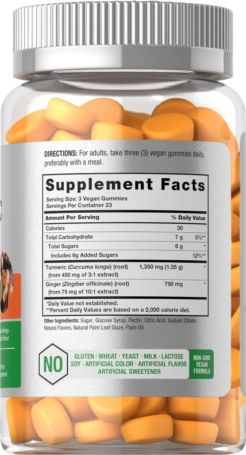 Title 4, Turmeric Gummies for Joint Health and Overall W...
