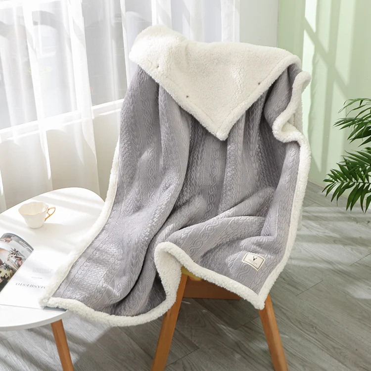 Title 5, Winter Lamb Office Nap Shawl Blanket