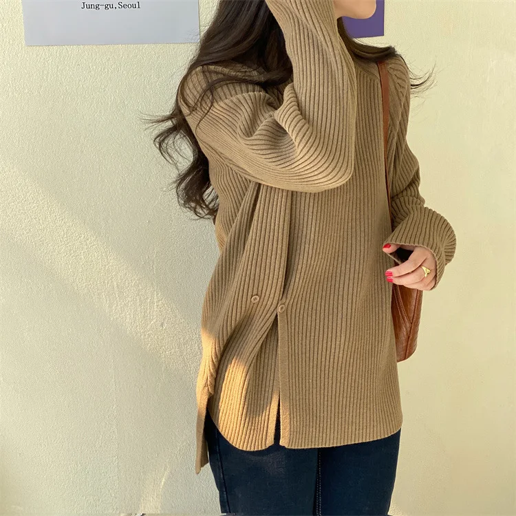 Title 22, Autumn And Winter New Half Turtleneck Pullover