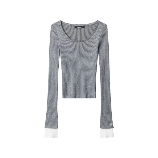 Title 7, Slim-Fit-Pullover im amerikanischen Stil, einfa...