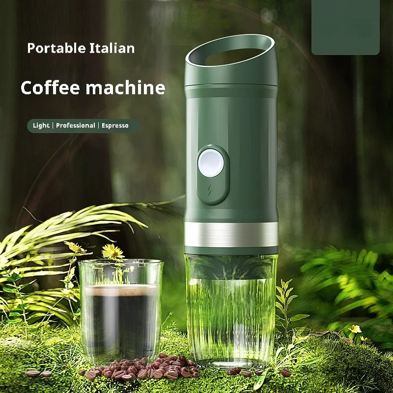 Portable Capsule Coffee Machine 3-in-1 Travel Essential. Brew coffee, espresso, and more, anytime, anywhere. Your perfec — photo 4
