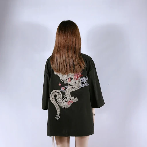 Title 4, Early Autumn Japanese Cardigan Kimono Harajuku ...