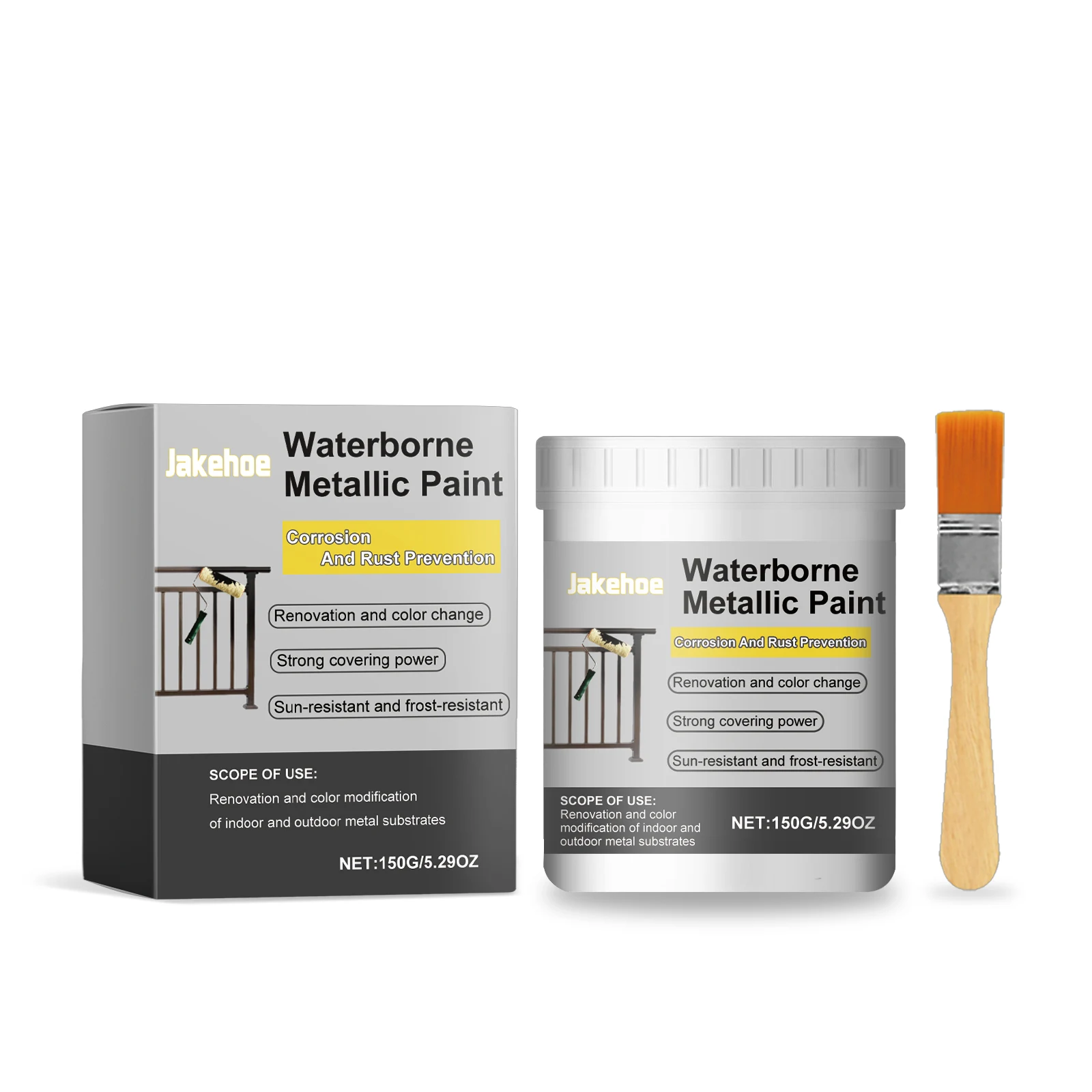 Title 1, Waterborne Metallic Paint for Brilliant and Dur...