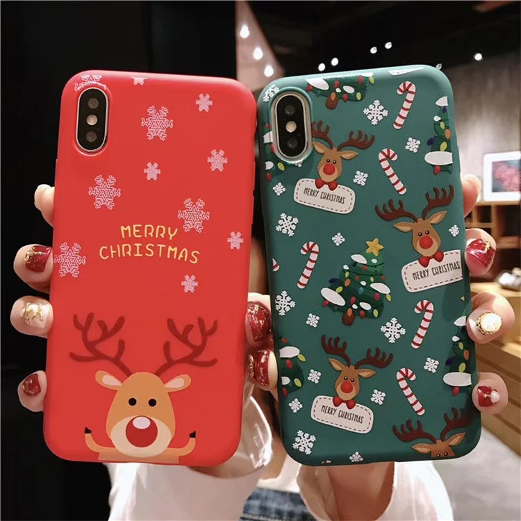 Title 5, Scarlet Christmas silicone mobile phone case. P...