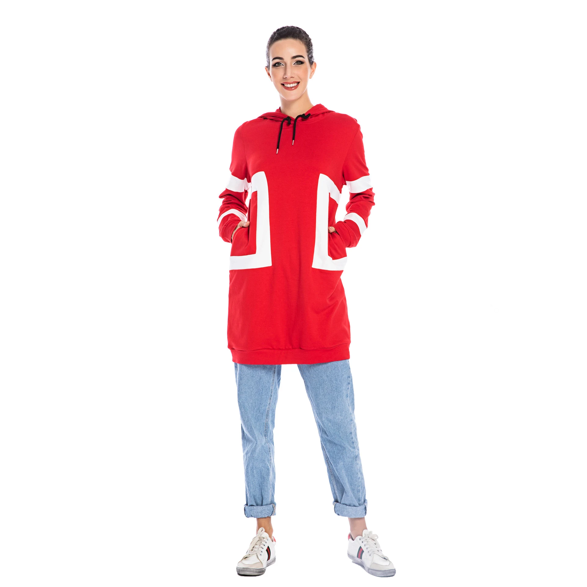 Title 7, Top maglione da donna alla moda taglie forti