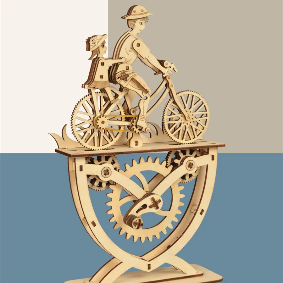 Title 2, DIY Handmade Bicycle Wooden Assembly. Build you...