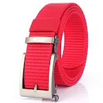Silver Buckle Red