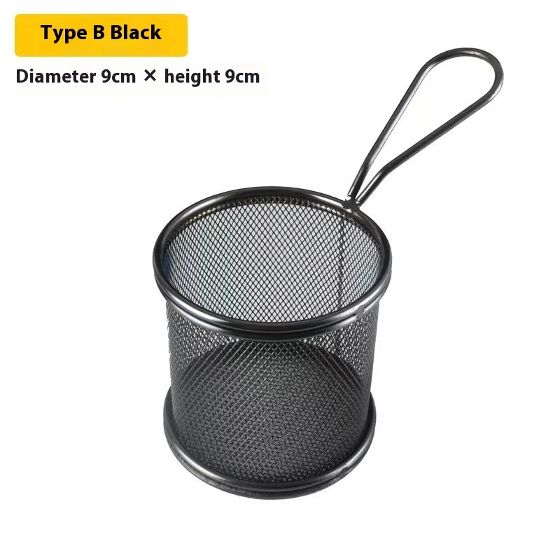 304 Stainless Steel Mini Chips Basket for Crispy Frying. Perfect for individual portions of fries, snacks, and delicious — photo 24