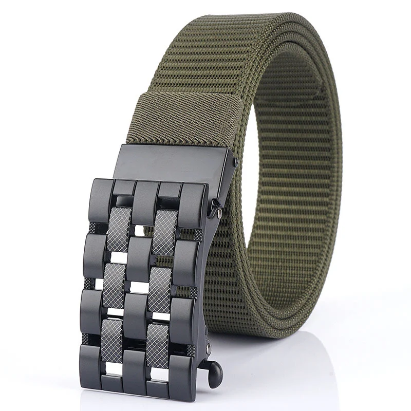 Title 7, Automatic buckle nylon belt for men and women. ...