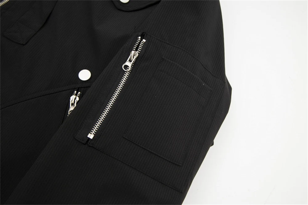 Title 11, Mens Stand Collar Flying Jacket Stylish and co...