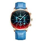 Reloj Azul Deportivo Impermeable para Hombre Symphony Multifunción Ultrafino Ideal para Entrenamientos y Uso Diario — foto 5