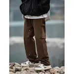 Heren Retro Straight Casual Broek Klassieke Stijl Comfortabel en Veelzijdig Ideaal voor Dagelijks Gebruik en Verschillende Outfits — foto 8