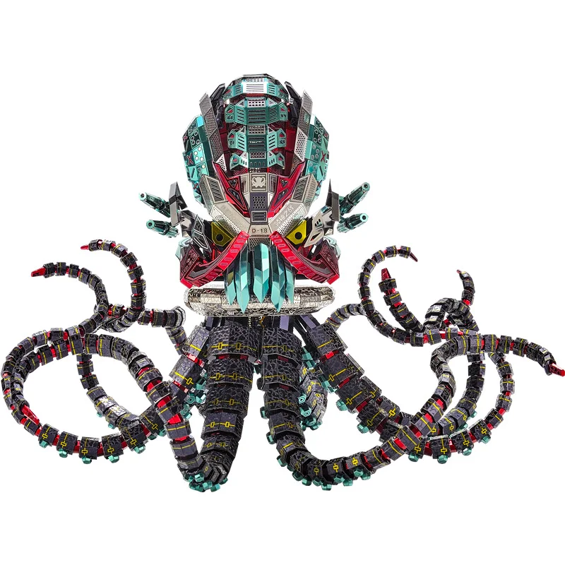 Title 1, Micro Puzzle Microworld Oito Garras DIY Brinque...