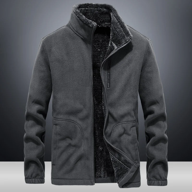 Nova Moda Plus Veludo Roupas Masculinas Casuais Soltas Tamanho Grande para Frio e Calor, Ideal para uso ao ar livre com conforto e estilo. — foto 4