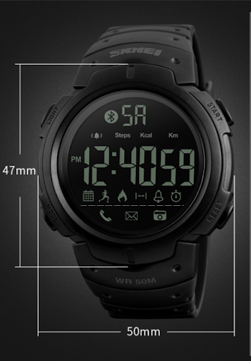 Title 2, Smartwatch para atividades ao ar livre Design r...