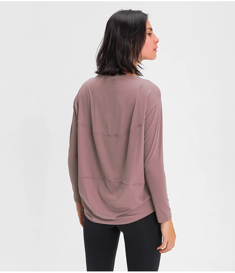 Title 15, Double-sided nude loose long sleeves
