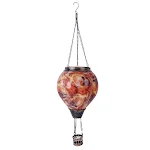 Luminária decorativa solar suspensa para exterior tipo lanterna Ambiente agradável e instalação fácil ideal para jardins e varandas — foto 22