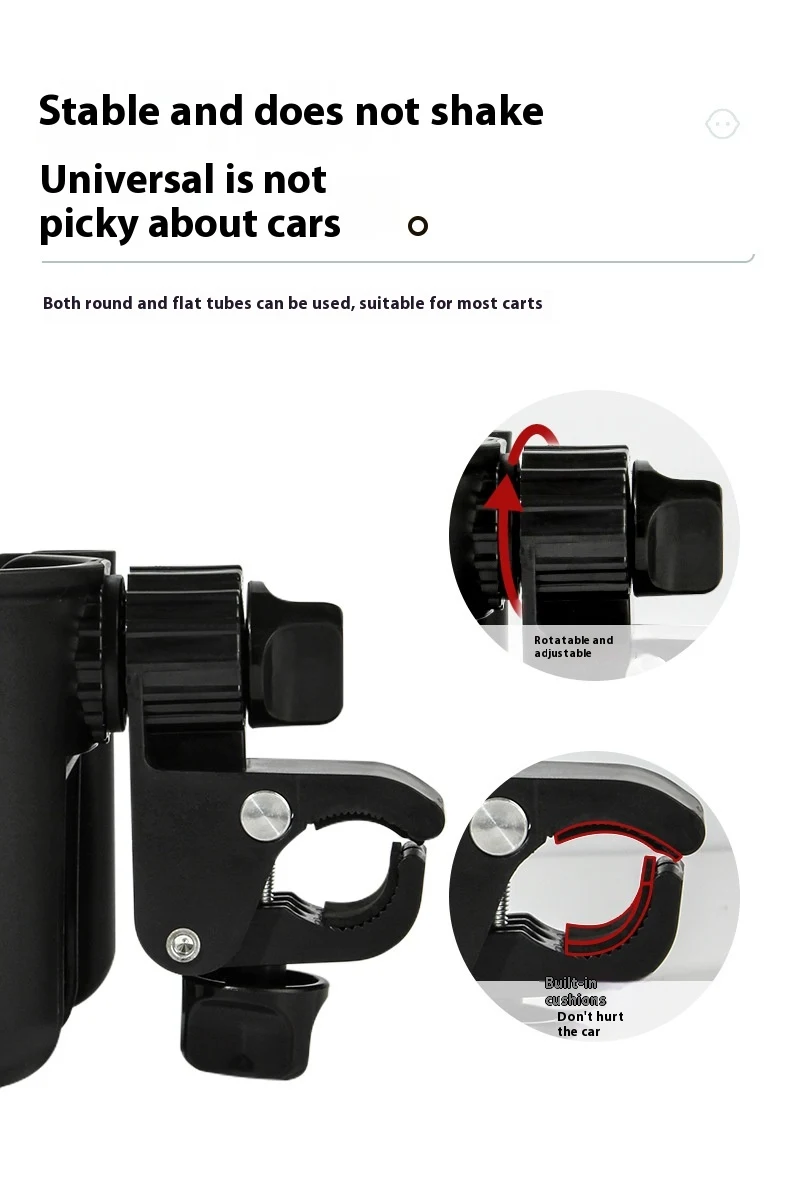 Title 4, Universal 2-in-1 Bottle and Beverage Cup Holder...